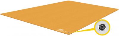 Electrostatic Dissipative Chair Floor Mat Sentica ED Deep Orange 1.22 x 1.5 m x 3 mm Antistatic ESD Rubber Floor Covering